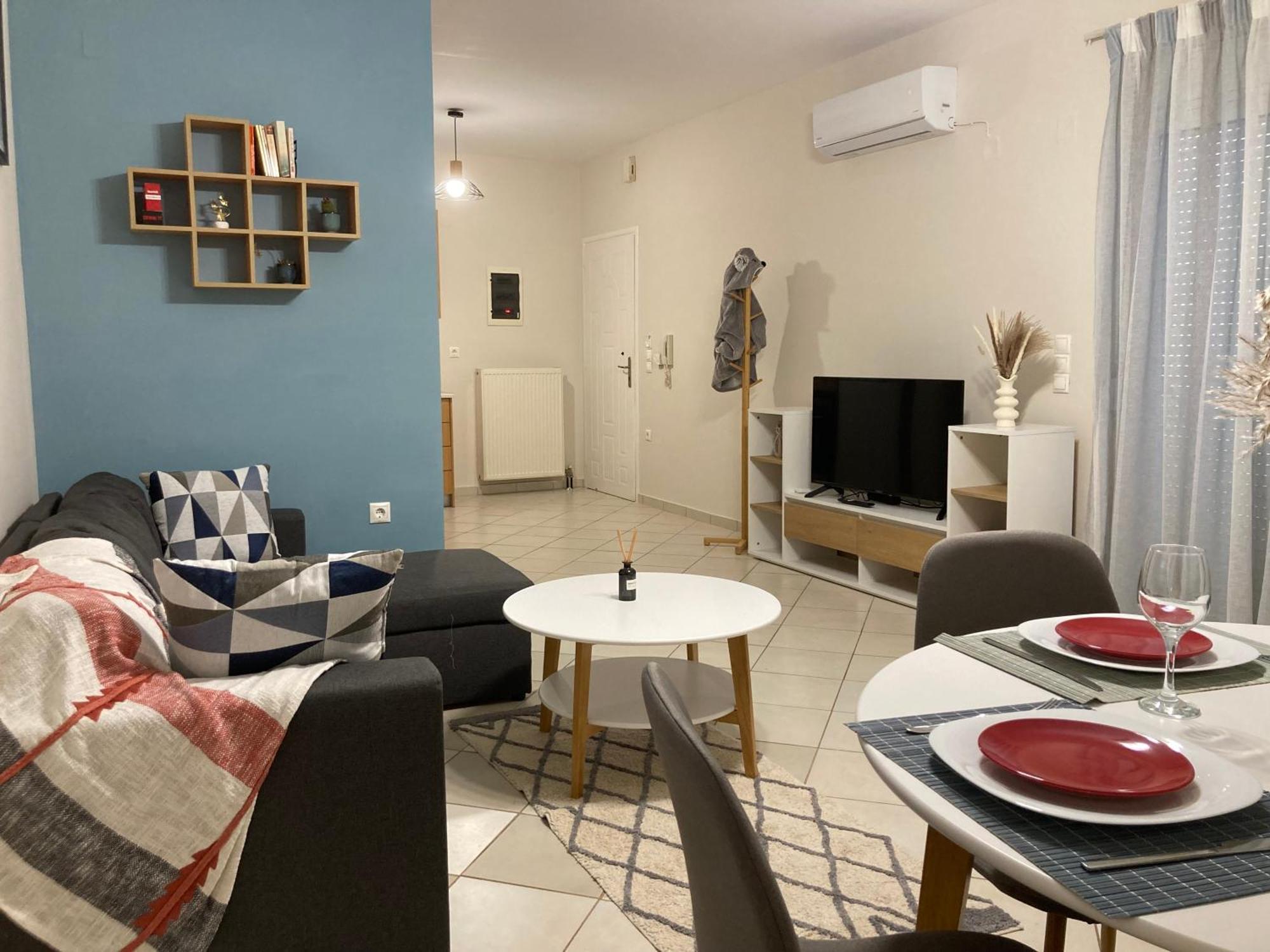 Stephanie'S Place - Charming Apartment With Sea View Ханя Екстериор снимка